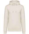 NS401 Unisex Heavyweight Hooded Sweatshirt Raw Natural colour image